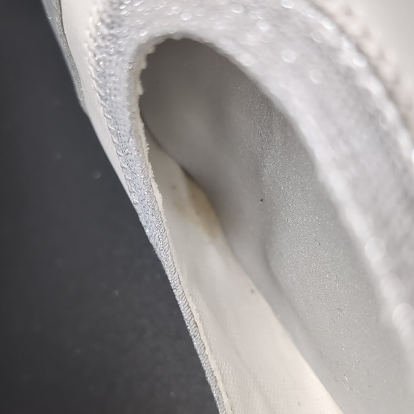 Cynthia Rowley white silver flats girls size 4 - Picture 6 of 6